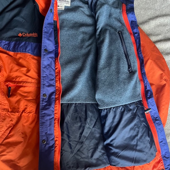 Vintage Boulder Ridge Columbia Jacket Size XL Women’s Unisex Removable Liner - Picture 3 of 6